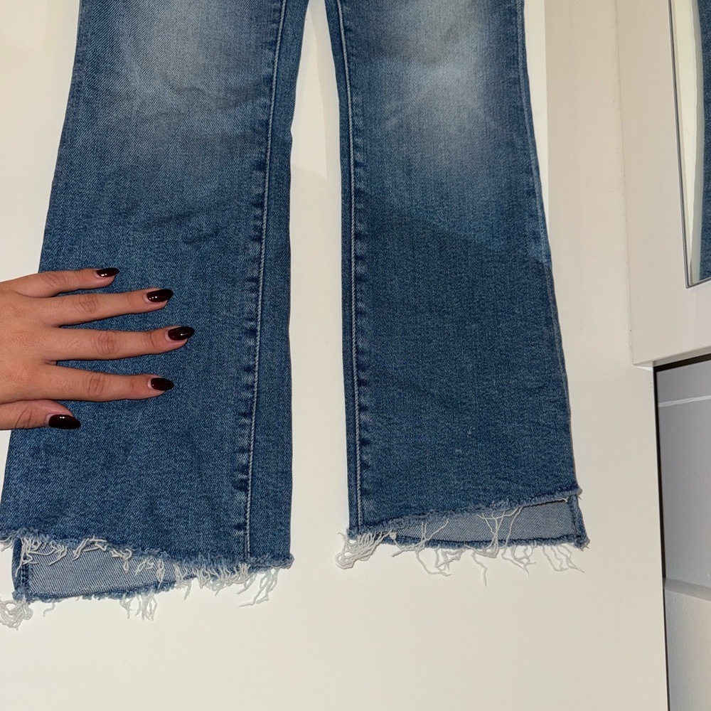 MOTHER High Rise Blue Jeans - Picture 5 of 6